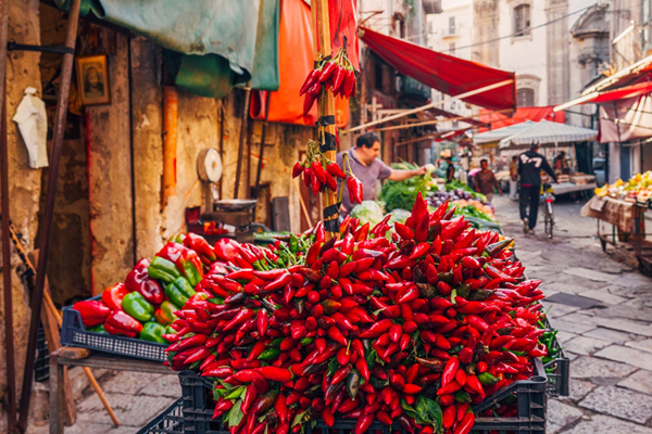 I famosi mercati di Palermo